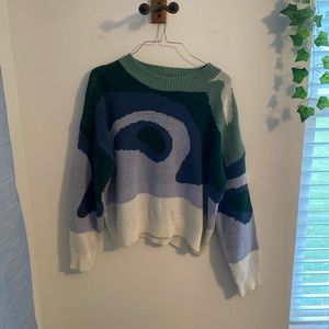 SHEIN patterned sweater